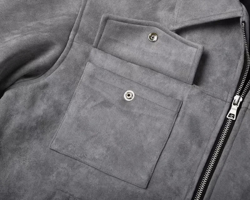 Urban Zip-Up Utility Jacket